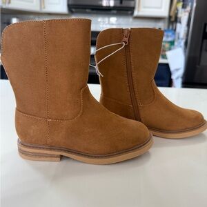 Cat & Jack Brown Kids Boots